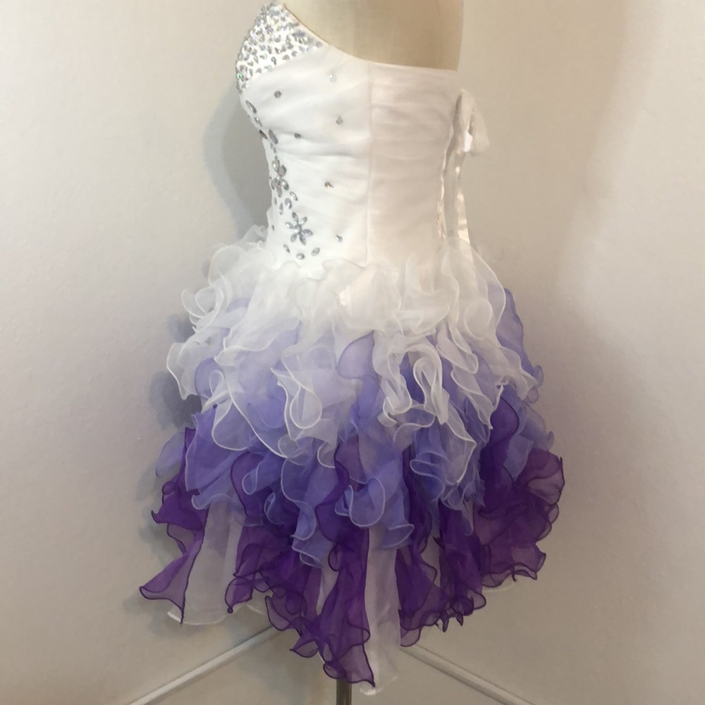 Grace Karen short formal. Size 10 with corset back. - Picture 4 of 9
